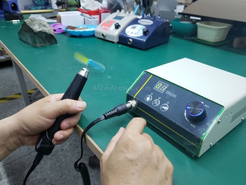 Dental Smart Micromotor Brushless Micro Motor 50000RPM with 7.8N.cm Torque Handpiece